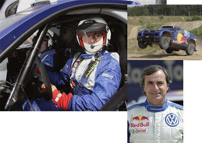 Calos Sainz en el Dakar 2006
