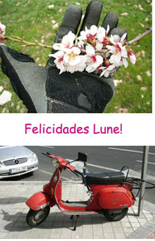 Muchas felicidades Lune!