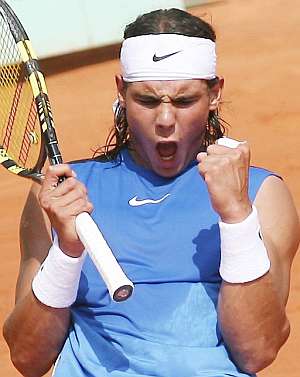 Fantástico Nadal en Roland Garros