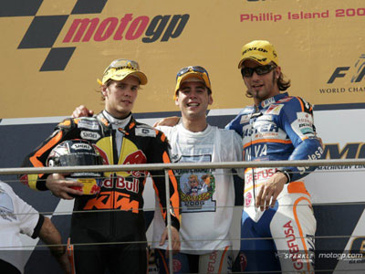 Bautista campeón del mundo de 125 cc