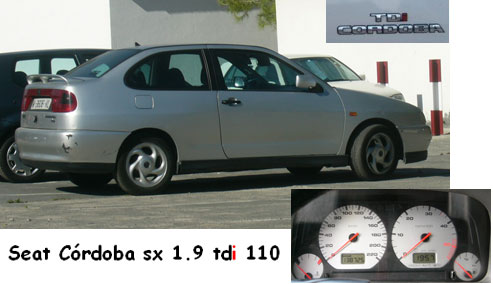 Córdoba SX 1.9 tdi 110