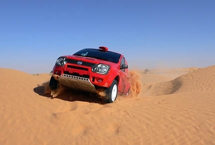 ¿El Panda 4x4 en el Dakar?