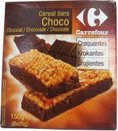 Barritas de cereales