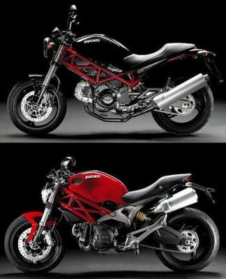 Ducati Monster 695 VS 696