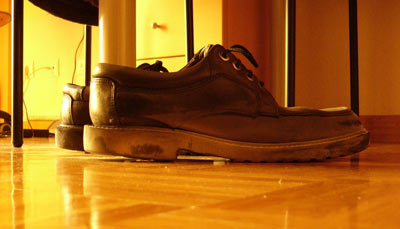 Walking in my shoes