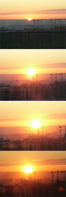 Amanece tan pronto....