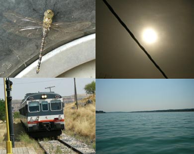 De trenes, libélulas, barcas, lunas y otros delirios...