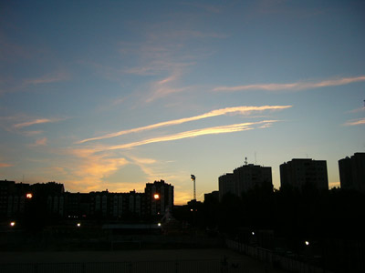 Estelas en el cielo
