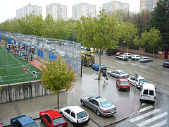 Lloviendo