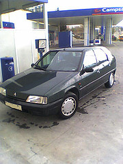 Lavando el coche