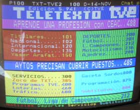 Teletexto aleatorio